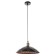 Suspension Bayerlux "perforation" E27 Black-gold 33x33x20-120cm