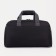 Sports bag with lightning, 2 external pockets, average size, black color