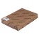 Binding cardboard (shelter) 0.9 mm, 21 x 30 cm, 540 g/m², gray