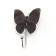 Hook on a vacuum suction cup "butterfly", color mix