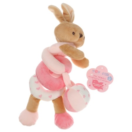 Stretching - spiral with toys arc on a stroller / crib for kids "Bunny", Mum & Baby-10
