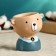 Pot "Cute Bear" 6x11cm