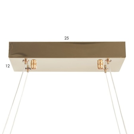 Lamp "Birds" 80W LED gold 89x37x30cm Bayerlux-4