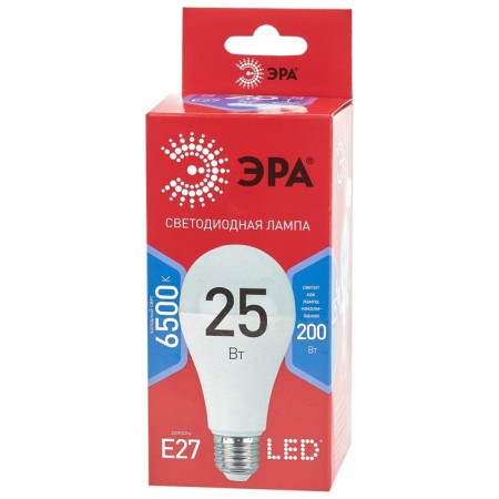 LED LED era Red Line “GRUSH”, 25 W, E27, 2,000 lm, 6500K, glow cold white-1