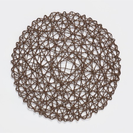 Serving napkin on the table "Dandelion", 38 × 38 cm, brown color