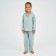 Pajama nursery from a flannel (shirt, trousers) KAFTAN "Dandelions", height 122-128, mint