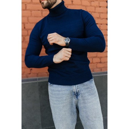 Jumper male ise, size 56, dark blue color-7