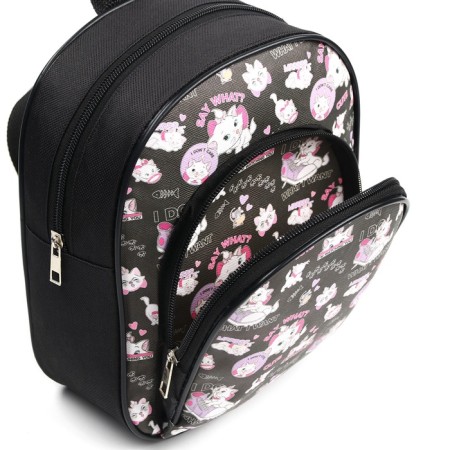 Baby backpack with pockets, cats aristocrats, 23*19*6cm-2