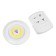 LED lamp, pressure 4000k, from batteries, a set of 3 pcs, a remote control
