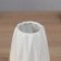 VAZA Ceramics HELL "Heidi" City Style, 20.5x6.5 cm, white-green