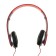 Headphones Luazon RX-11, overhead, folding, red
