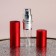 Perfume bottle, with a spray, 10 ml, red color