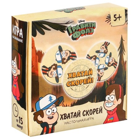 Board game "Grave soon" Gravity Folz-1