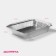 A set of foil for baking and baking shares, 3.18 l, 32 × 26 × 6.5 cm, 2 pcs