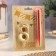 Candle for cake the number "Gran + Fountain" Golden "8"