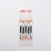 A set of applicators for shadows, with a brush, bilateral, 5 pcs, 7.5 cm, black/silver color