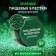 Conderman of a large fraction, green food sparkles, green, 5 g