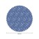 Tablecloth on the table "Dance of Snowflakes", round, Saten, d = 150 cm