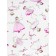 A set of pillowcases, size 40x60 cm, ballerina print, white color - 2 pcs.