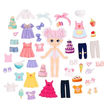 Magnetic set "Doll Confectioner"-2