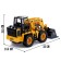Radio -controlled "construction" tractor, mobile bucket, works from batteries