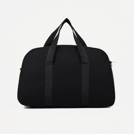 Road bag with lightning, external pocket, long belt, black color-1