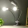 Cindle trio table lamp 3x15W E27 white 8x12x45cm