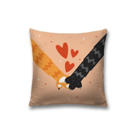 Decorative pillowcase “Come on a paw”, on a zipper, size 45x45 cm