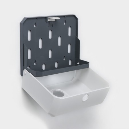 Dispenser of paper towels in sheets, 26 × 12 × 22 cm, white color-4