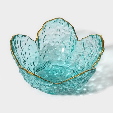 Glass Figure Salad "Flower", 150 ml, 12 × 5 cm-1