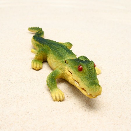 Decor for the Aquarium "Crocodile", 20 x 7.5 x 3 cm-4