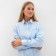Women's blouse Minaku: Casual Collection Blue Color, Rr. 50