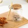 Bank for storage with a spoon "A pinch of happiness", 250 ml