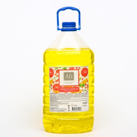 Liquid soap AFI Freshness of citrus 4 liters