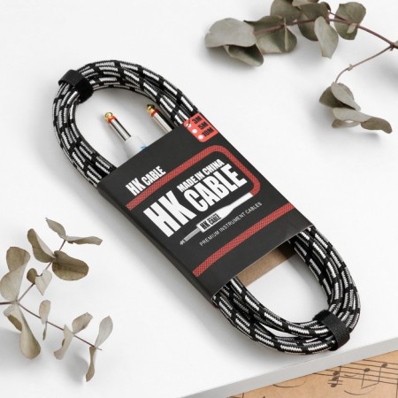 Music Life tool cable, 3 meters, plug 6.5 mm, black