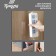 Bilateral self -adhesive holders of the tundra, 33.5x9.15 mm, transparent, 12 pcs.