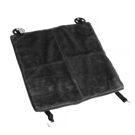 Front seat, natural wool, short pile, gray-1