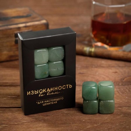 Set of whiskey stones "There is wisdom", 4 pcs-2