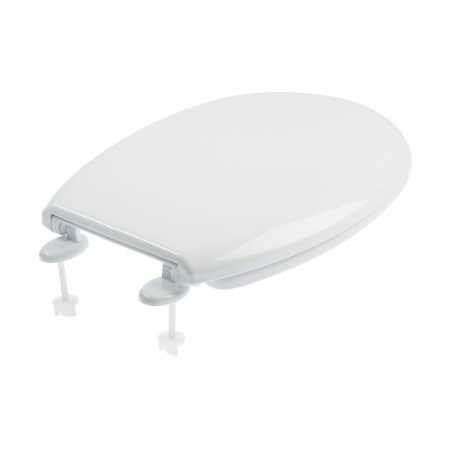 The toilet seat "Ani Plast" WS0200, plastic fastening, white-2