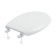 The toilet seat "Ani Plast" WS0200, plastic fastening, white