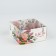 Box for confectionery with a plastic lid "Color", 12 x 6 x 11.5 cm