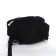 Young backpack from textiles on lightning, 4 pockets, black color