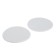 Furniture tundra, d = 85 mm, round, white, 2 pcs.