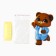 Package for sweets "Bear", 11 x 6 cm