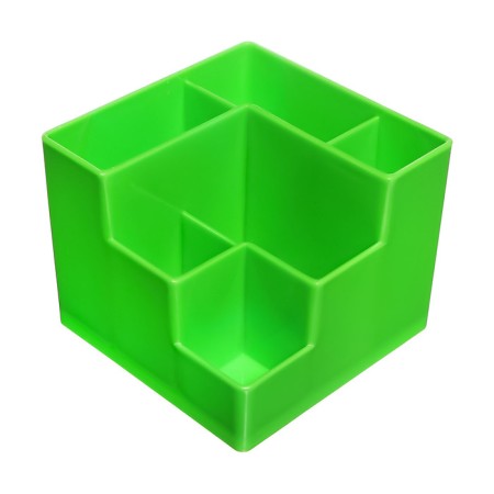 Organizer stand for the office 6 departments Green color
