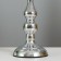 Table lamp "Adele" 1x40W E27 220V silver 21x21x37 cm Risalux