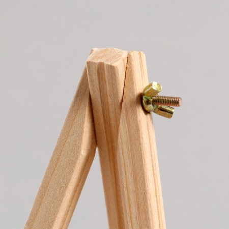 The easel is demonstrated, desktop, tripod - 3.5 × 14 × 19 cm-3