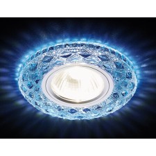 Ambrella Light Luminous LED LED, G5.3, 3W, Blue Color, D = 65 mm