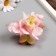 A bud on the leg for decoration "Light pink violet" d = 5 cm, h = 10 cm