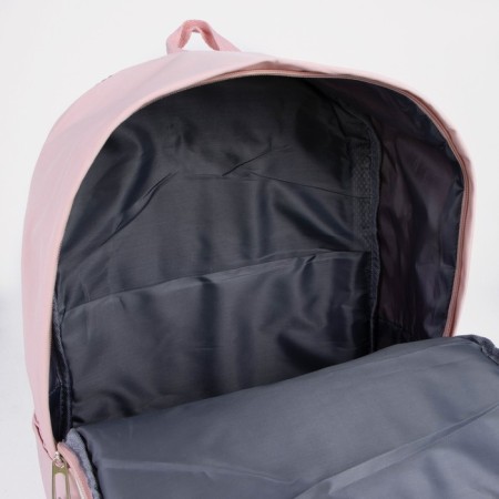 Youth backpack on lightning from textiles, 2 pockets, pink color-3